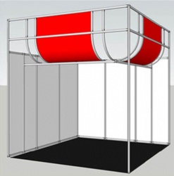 10x10ft exhibition booth