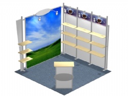 3x3m exhibition stand